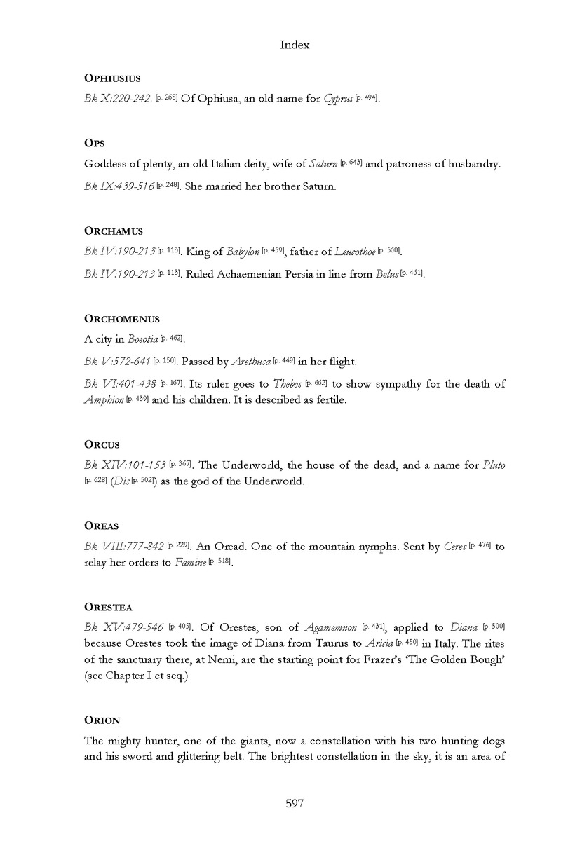 Ovid: The Metamorphoses - Page 597